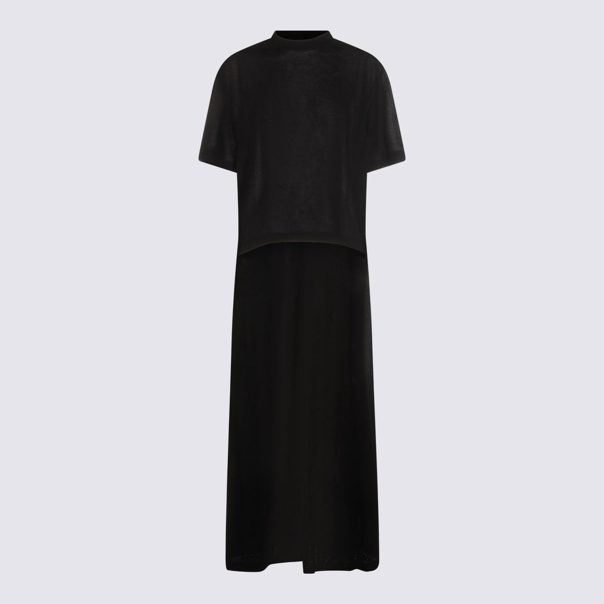 balenciaga black cotton t-shirt