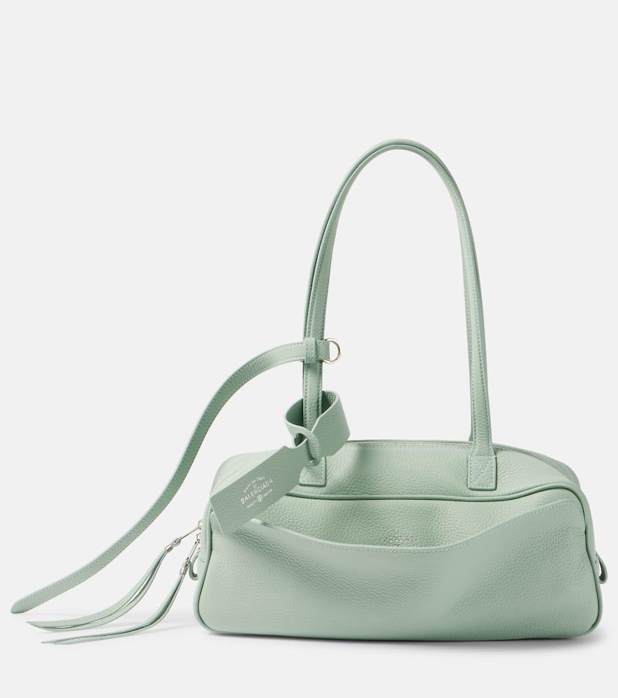 balenciaga carrie small leather shoulder bag