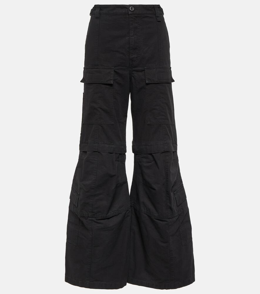 balenciaga cotton cargo pants
