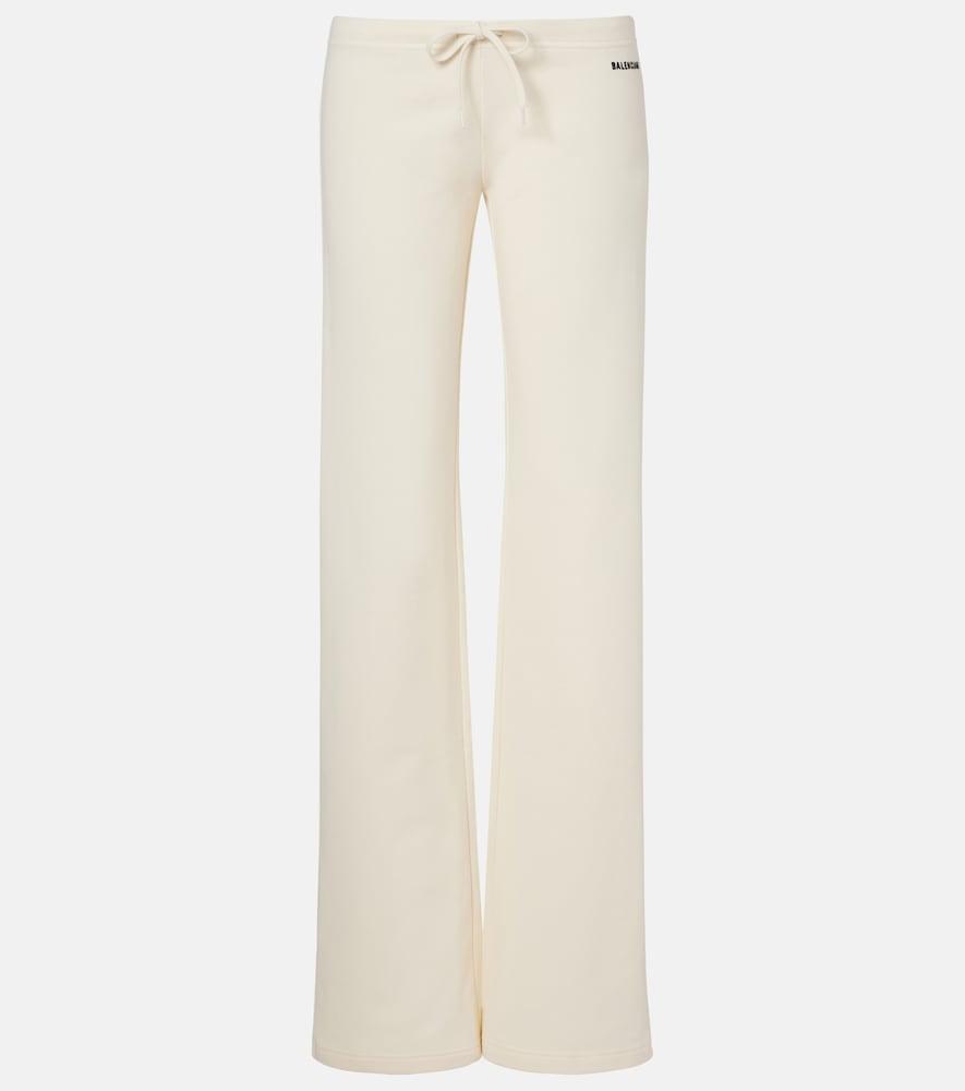 balenciaga cotton jersey sweatpants