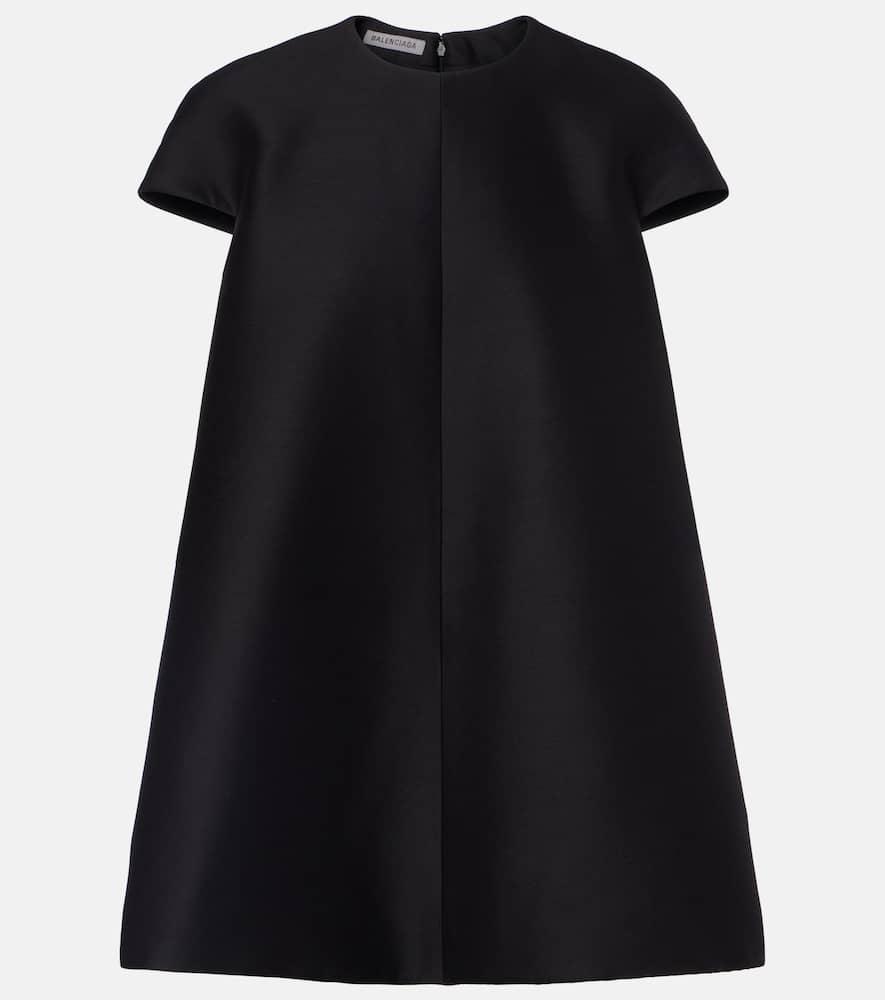 balenciaga crêpe minidress