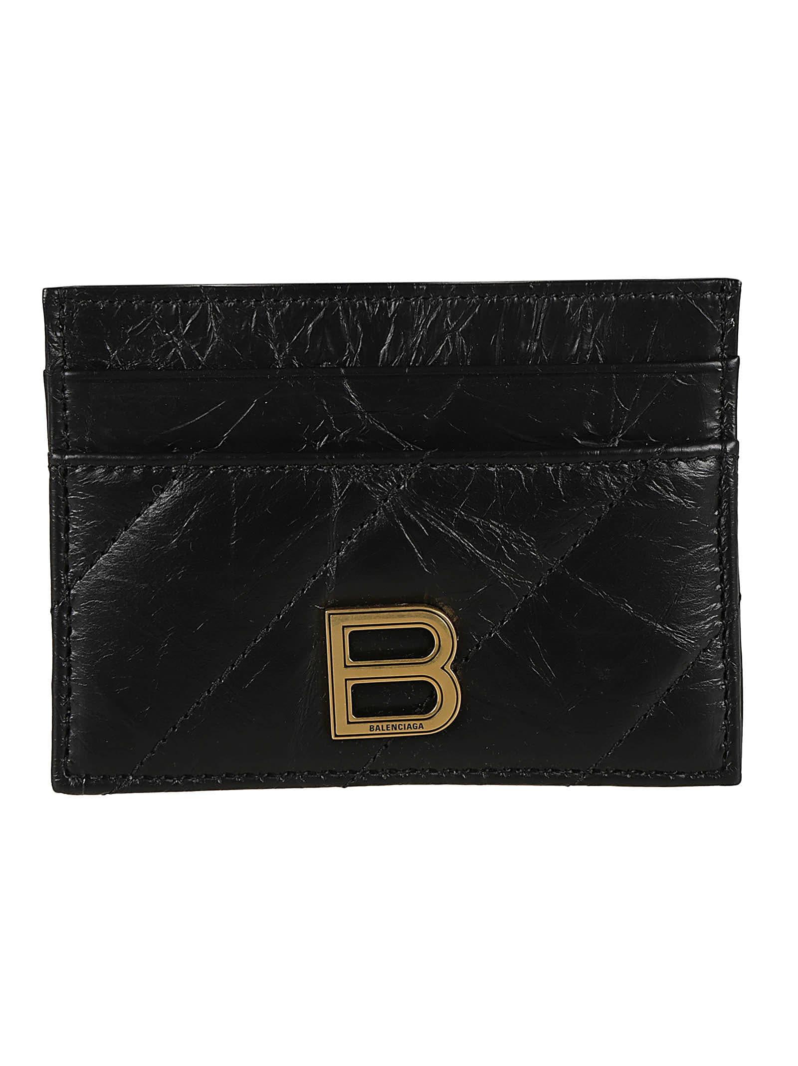 balenciaga crush card holder