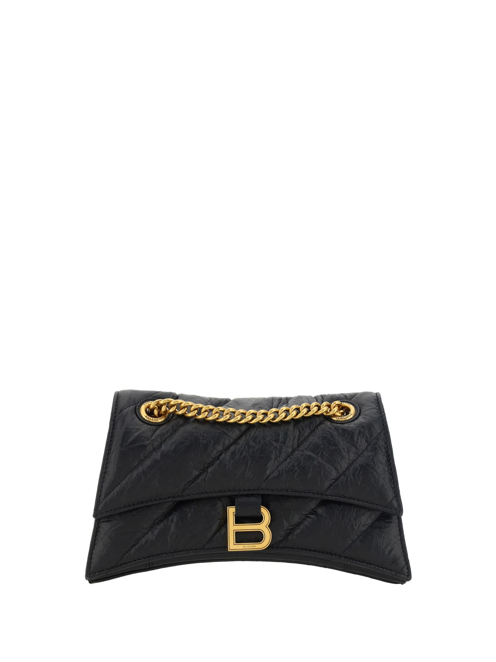 balenciaga crush shoulder bag