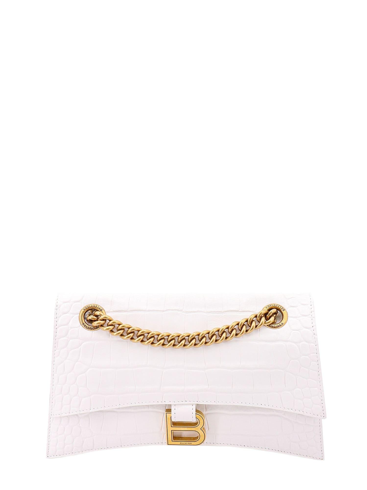 balenciaga crush shoulder bag
