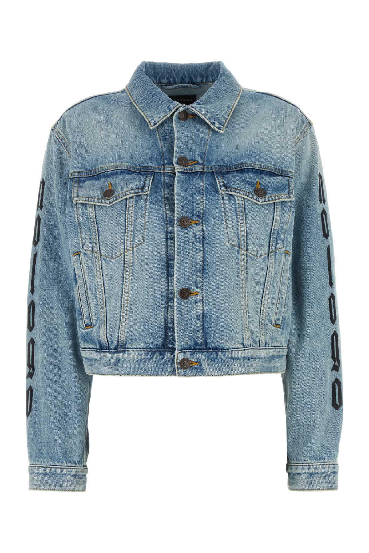 balenciaga denim jacket
