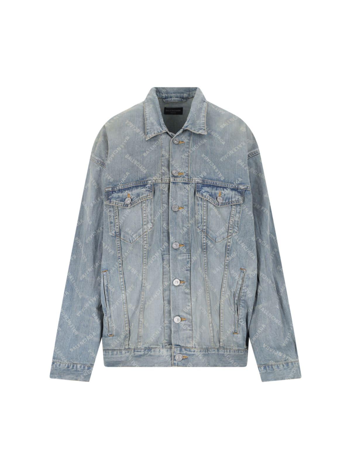 balenciaga denim jacket