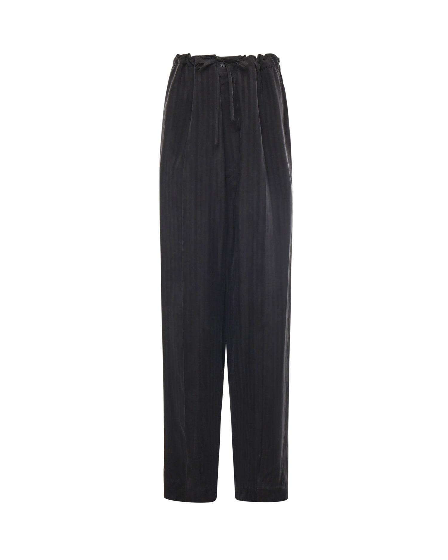balenciaga drawstring trousers
