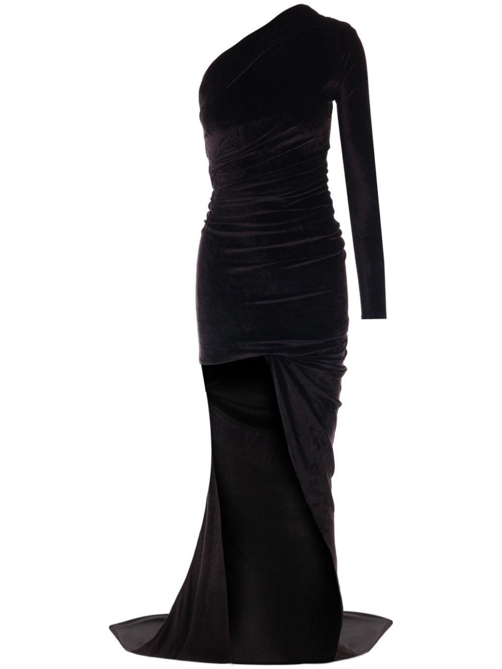 balenciaga dresses black triacetate polyester - women
