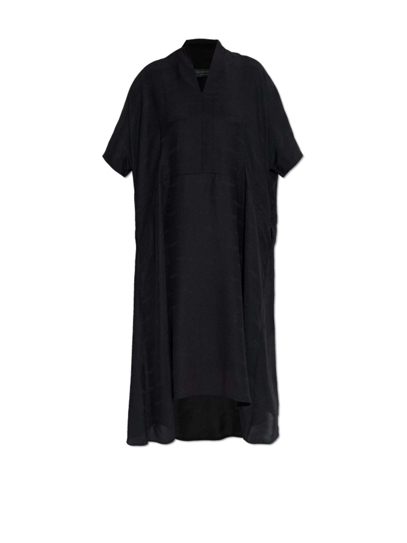 balenciaga dresses black
