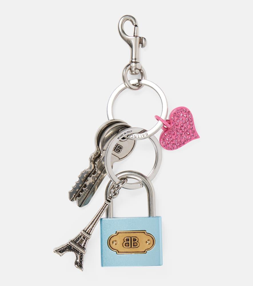 balenciaga embellished bag charm