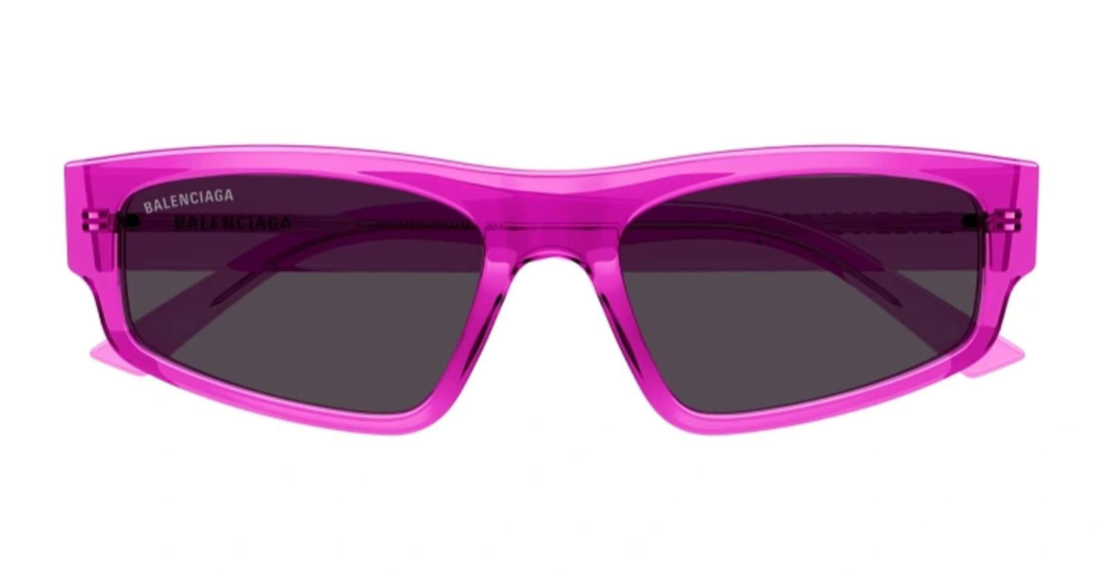 balenciaga eyewear bb0305s-005 - fuchsia sunglasses