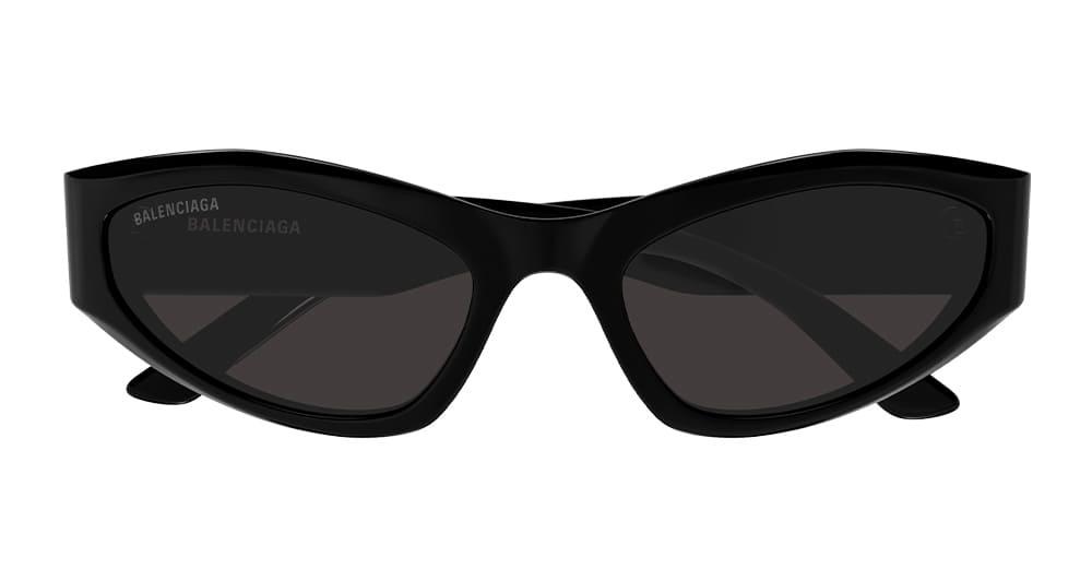 balenciaga eyewear bb0387s-001 - black sunglasses