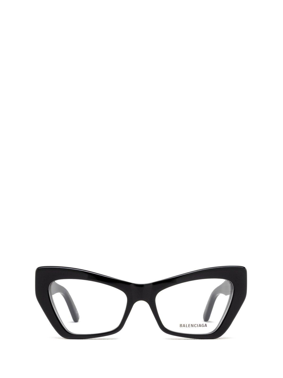 balenciaga eyewear cat-eye frame glasses