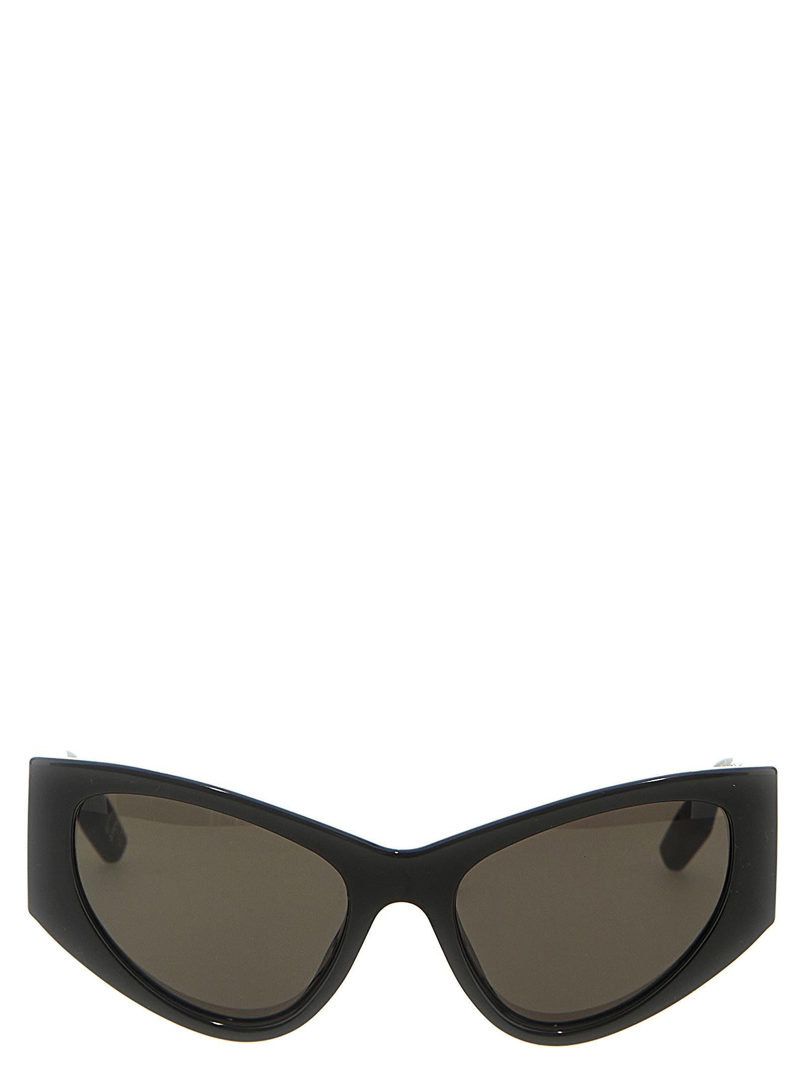 balenciaga eyewear led frame sunglasses