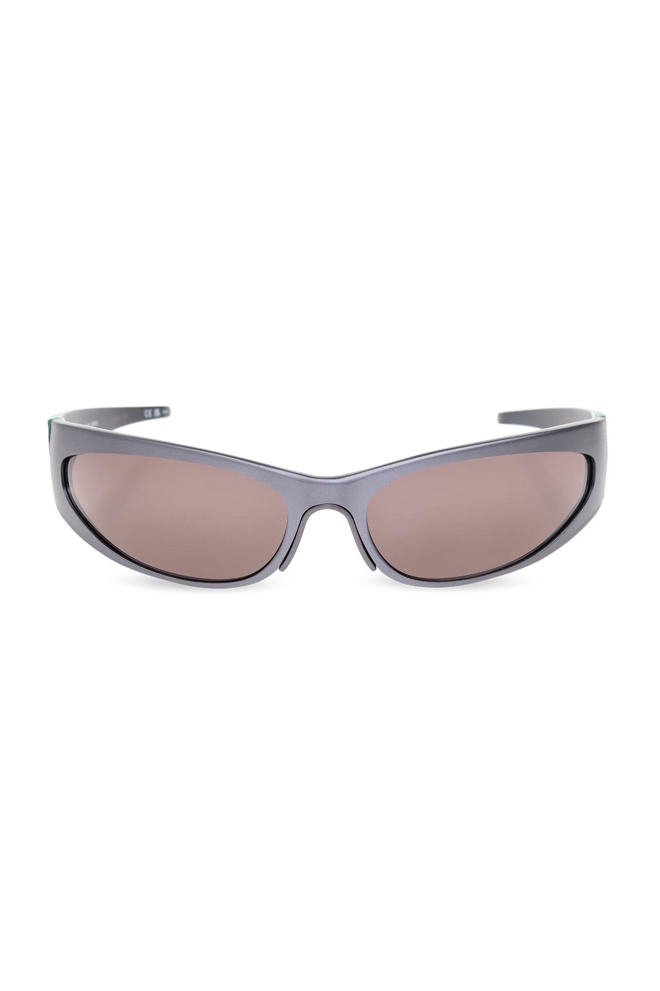 balenciaga eyewear reverse xpander 2.0 rectangle sunglasses