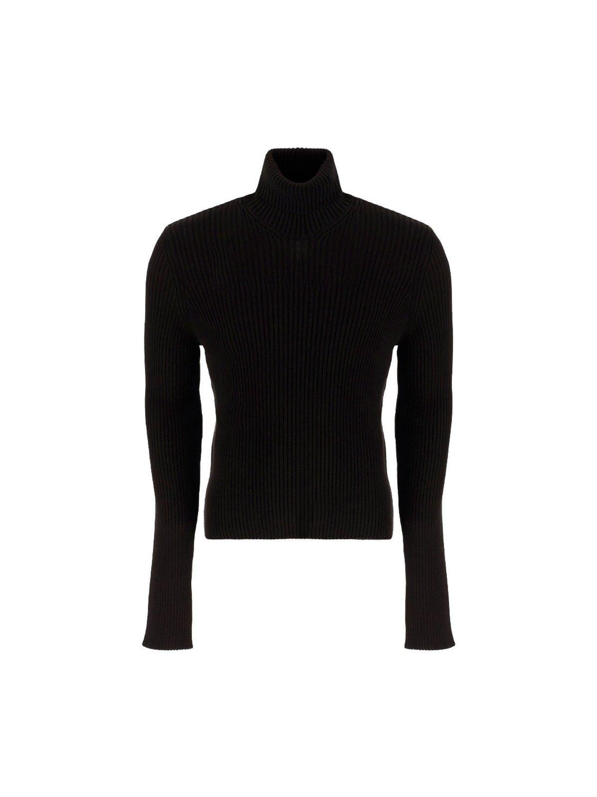 balenciaga free ribbed sweater