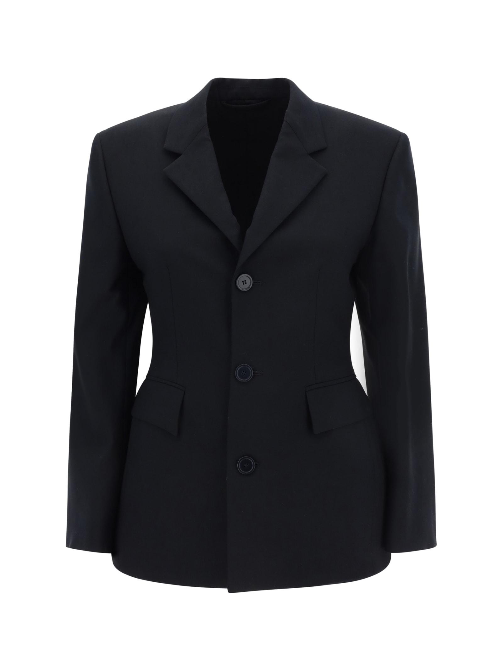 balenciaga hourglass blazer jacket