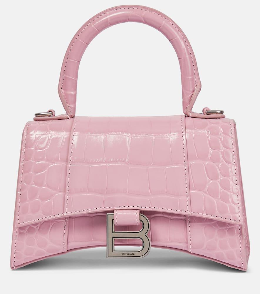 balenciaga hourglass small croc