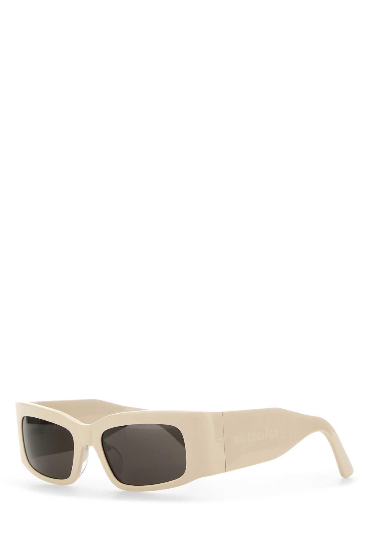 balenciaga ivory acetate sunglasses