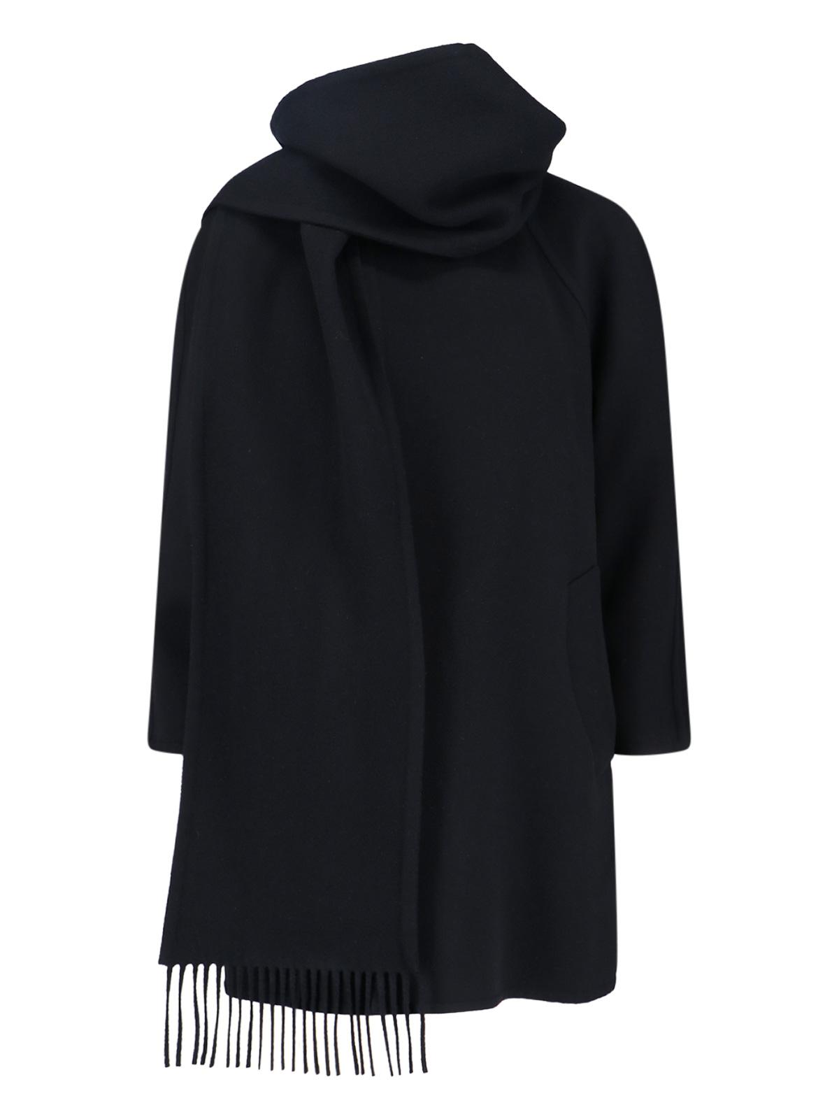 balenciaga jackets black cashmere - women
