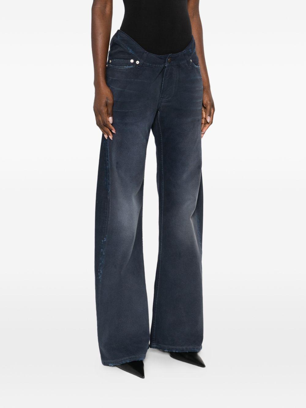 balenciaga jeans blue cotton - women