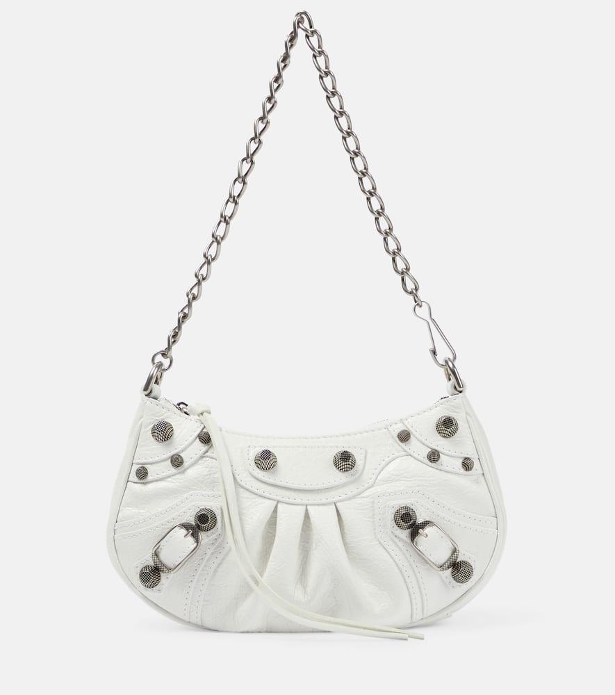 balenciaga le cagole mini leather shoulder bag
