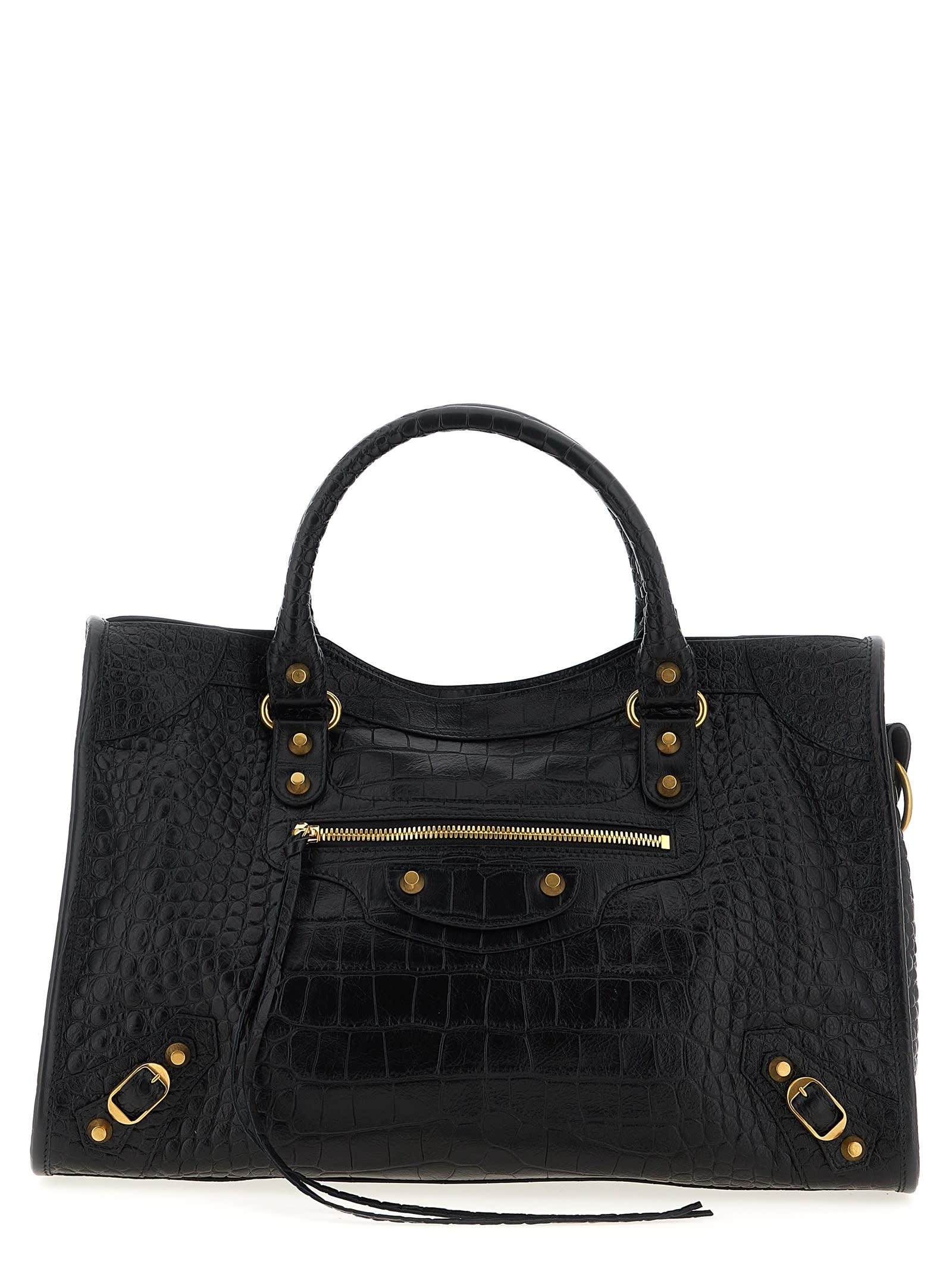 balenciaga le city bag m handbag