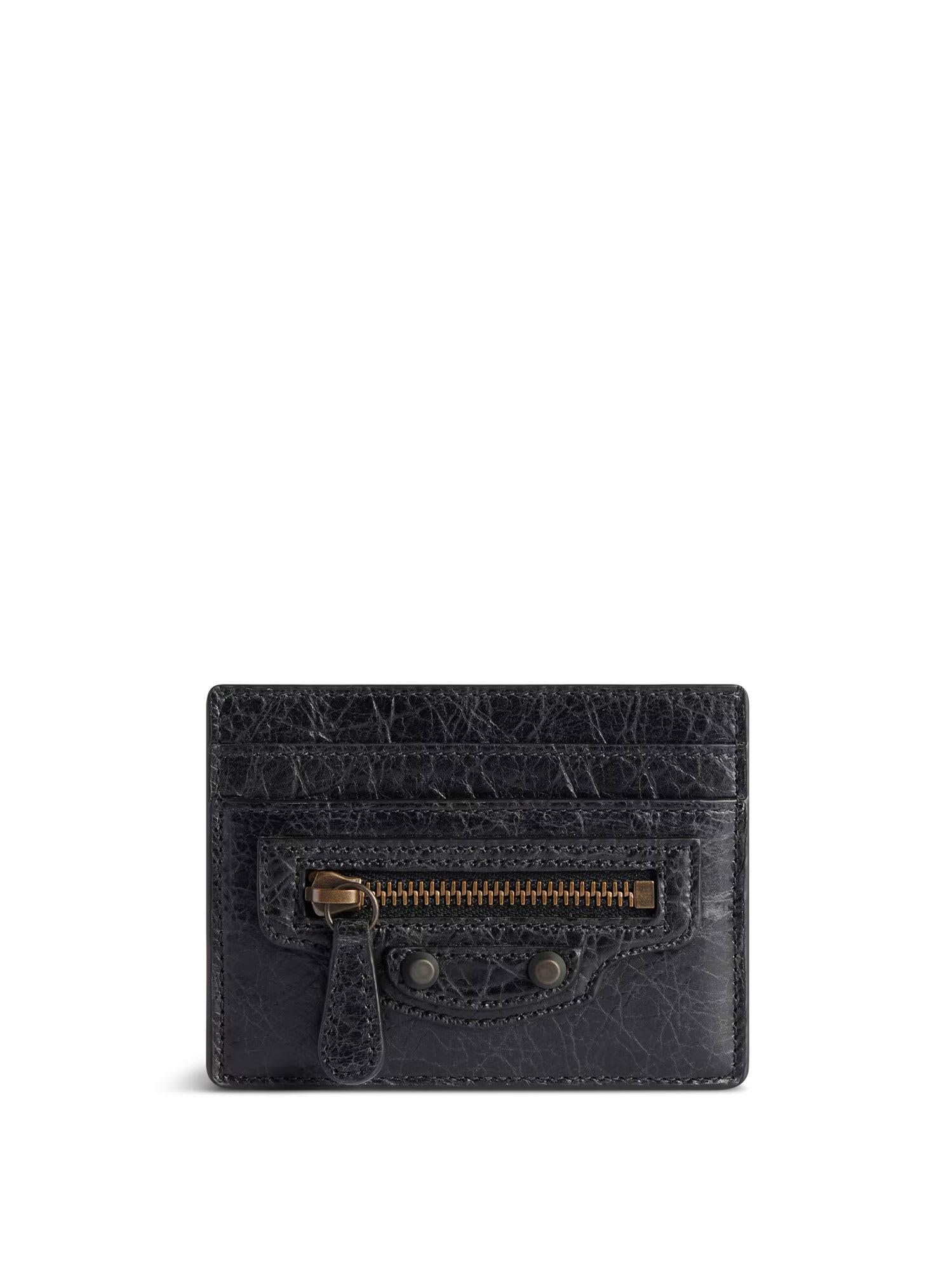 balenciaga le city leather card holder