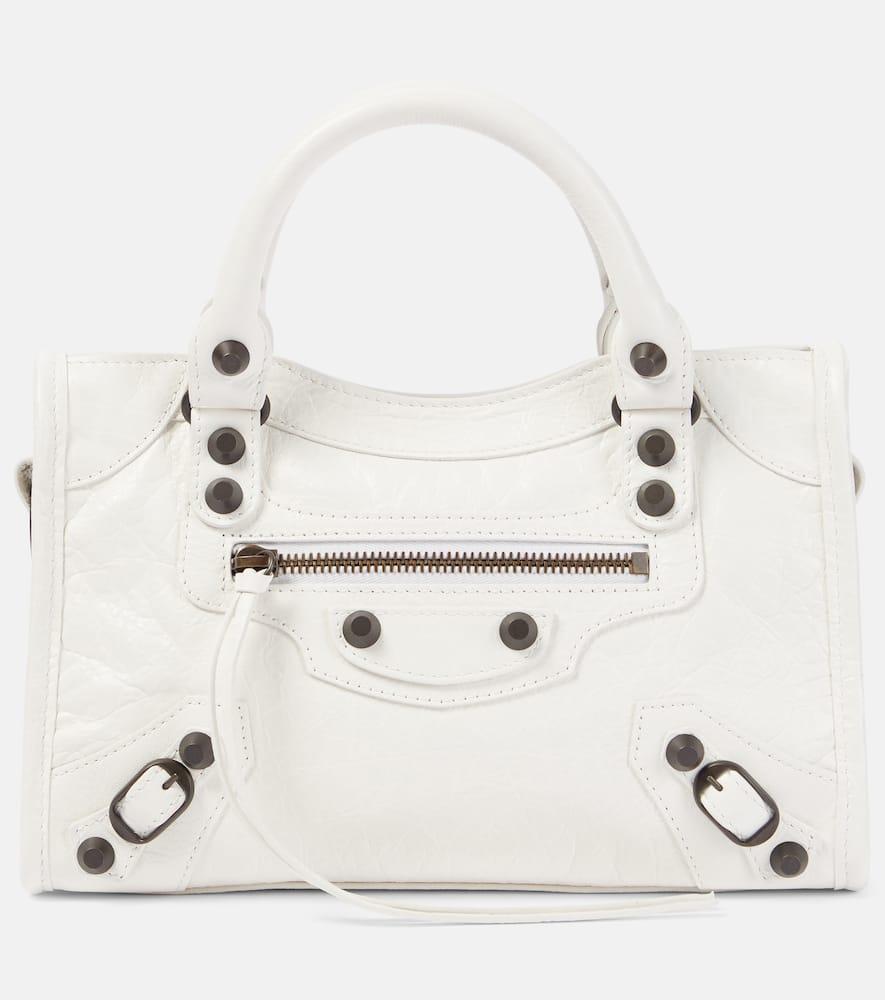 balenciaga le city mini leather tote bag
