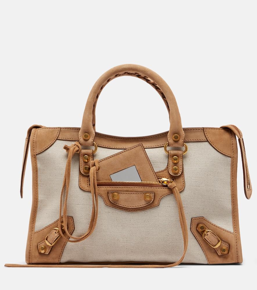 balenciaga le city small canvas top