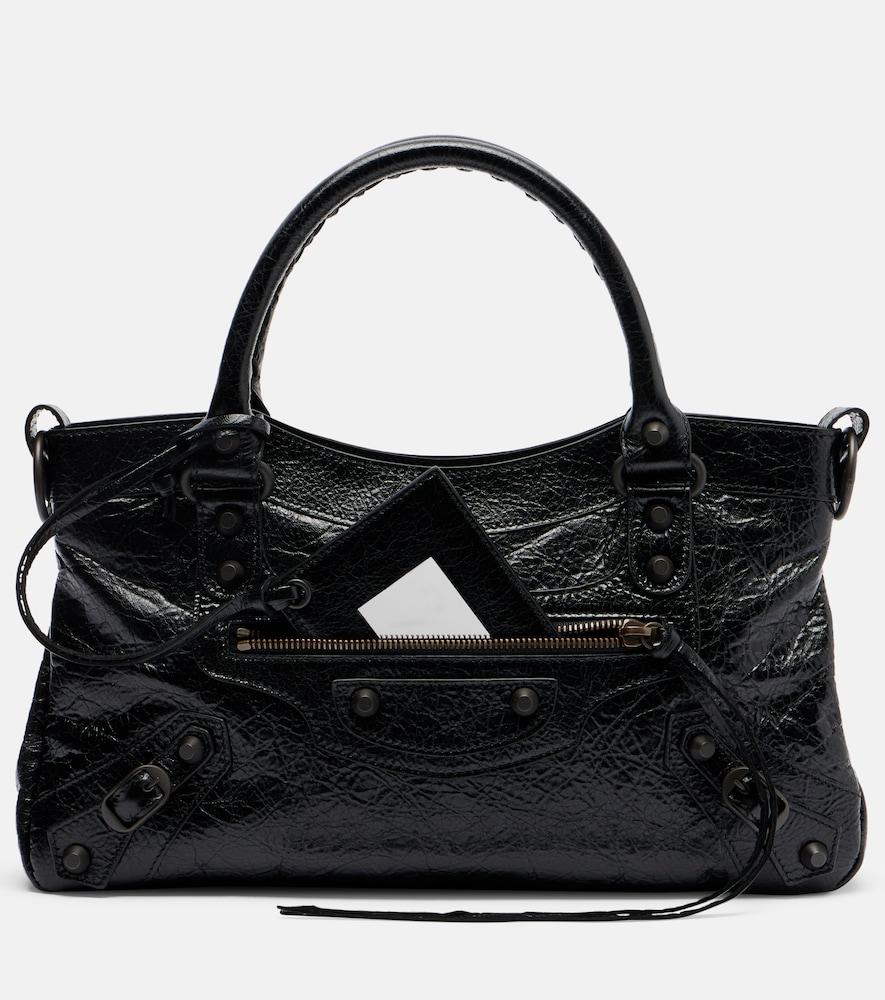 balenciaga le city small leather top
