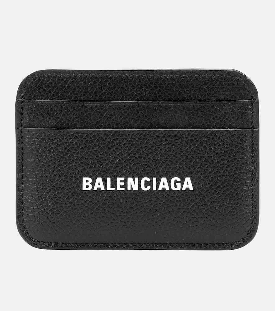 balenciaga leather card holder