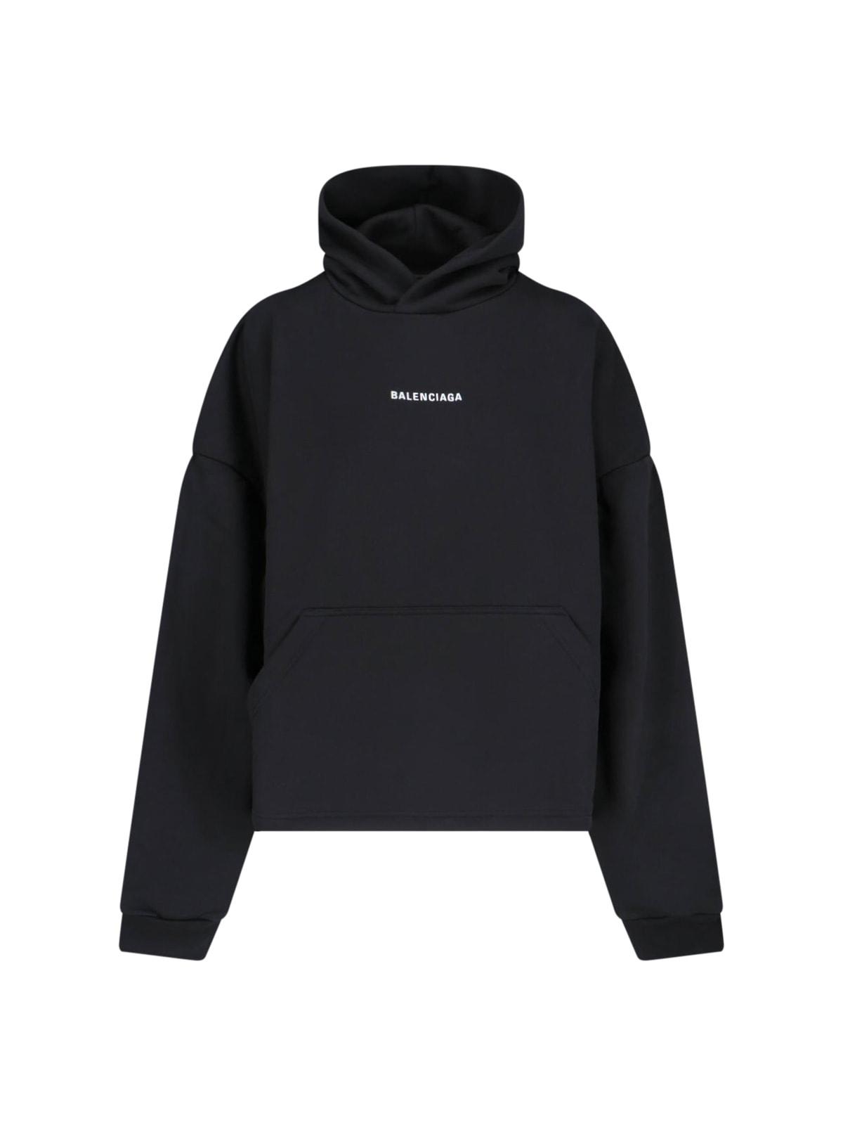 balenciaga logo hoodie