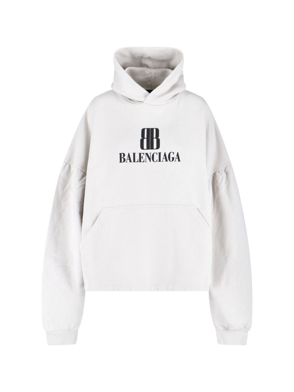 balenciaga logo hoodie