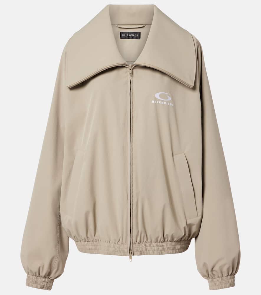 balenciaga logo jacket