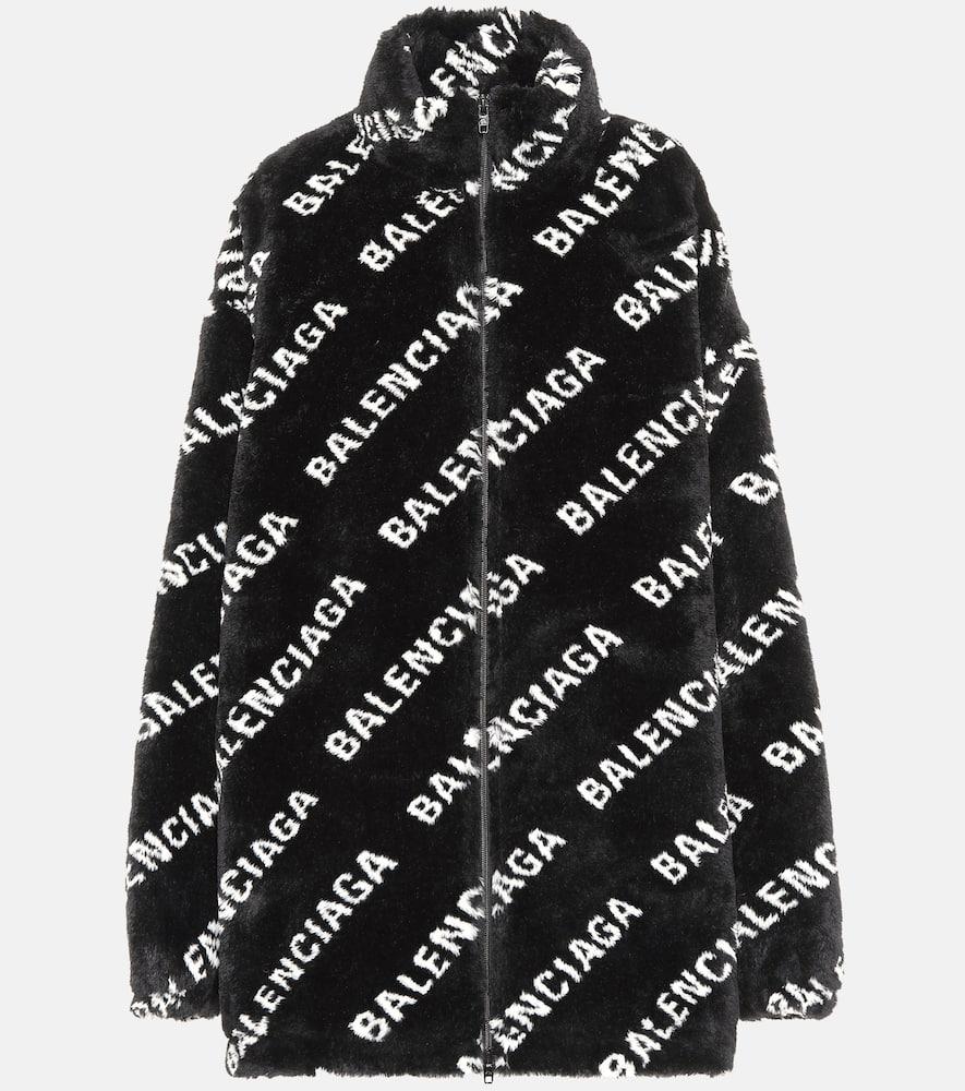 balenciaga logo jacket