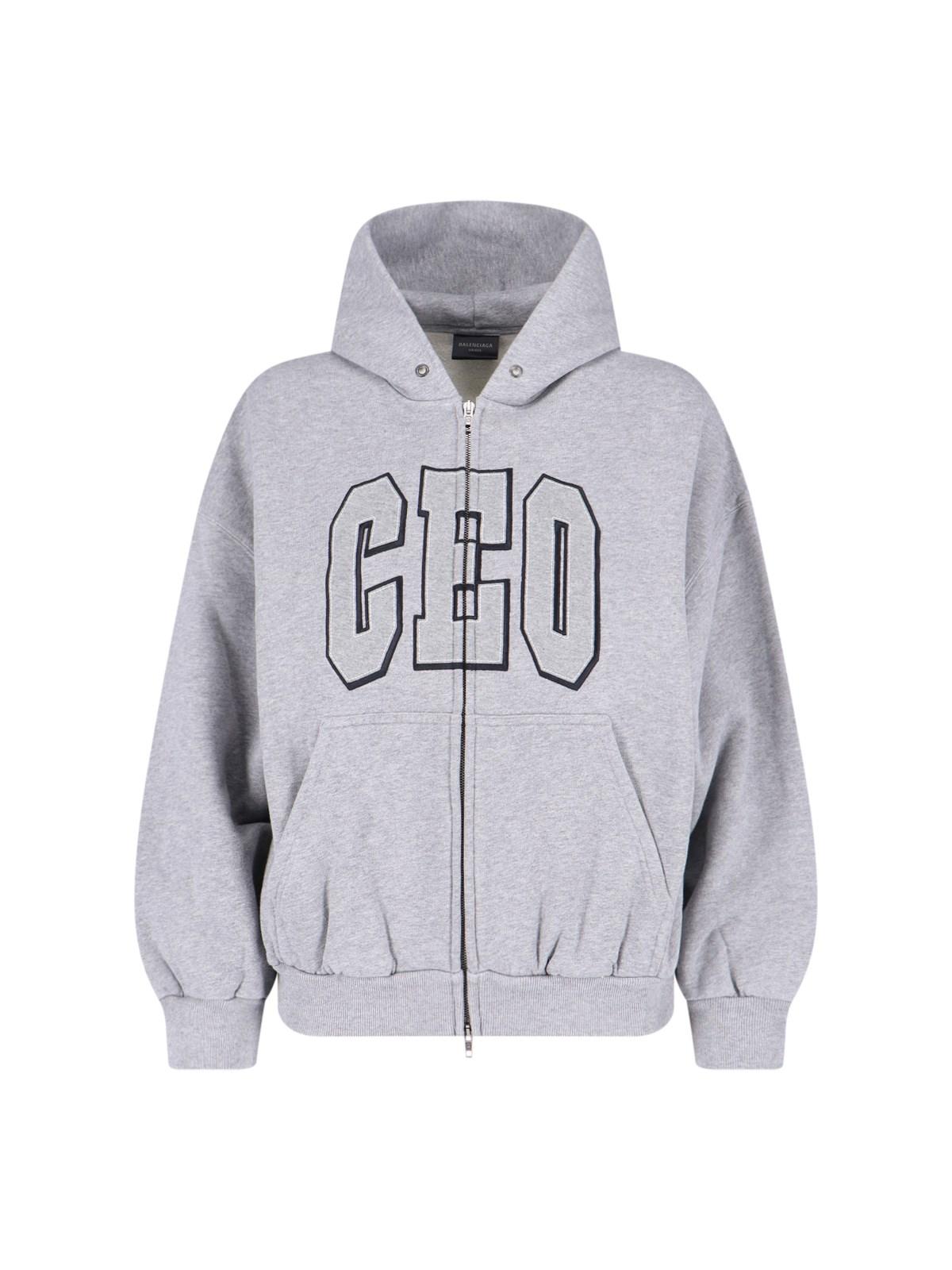 balenciaga logo sweatshirt