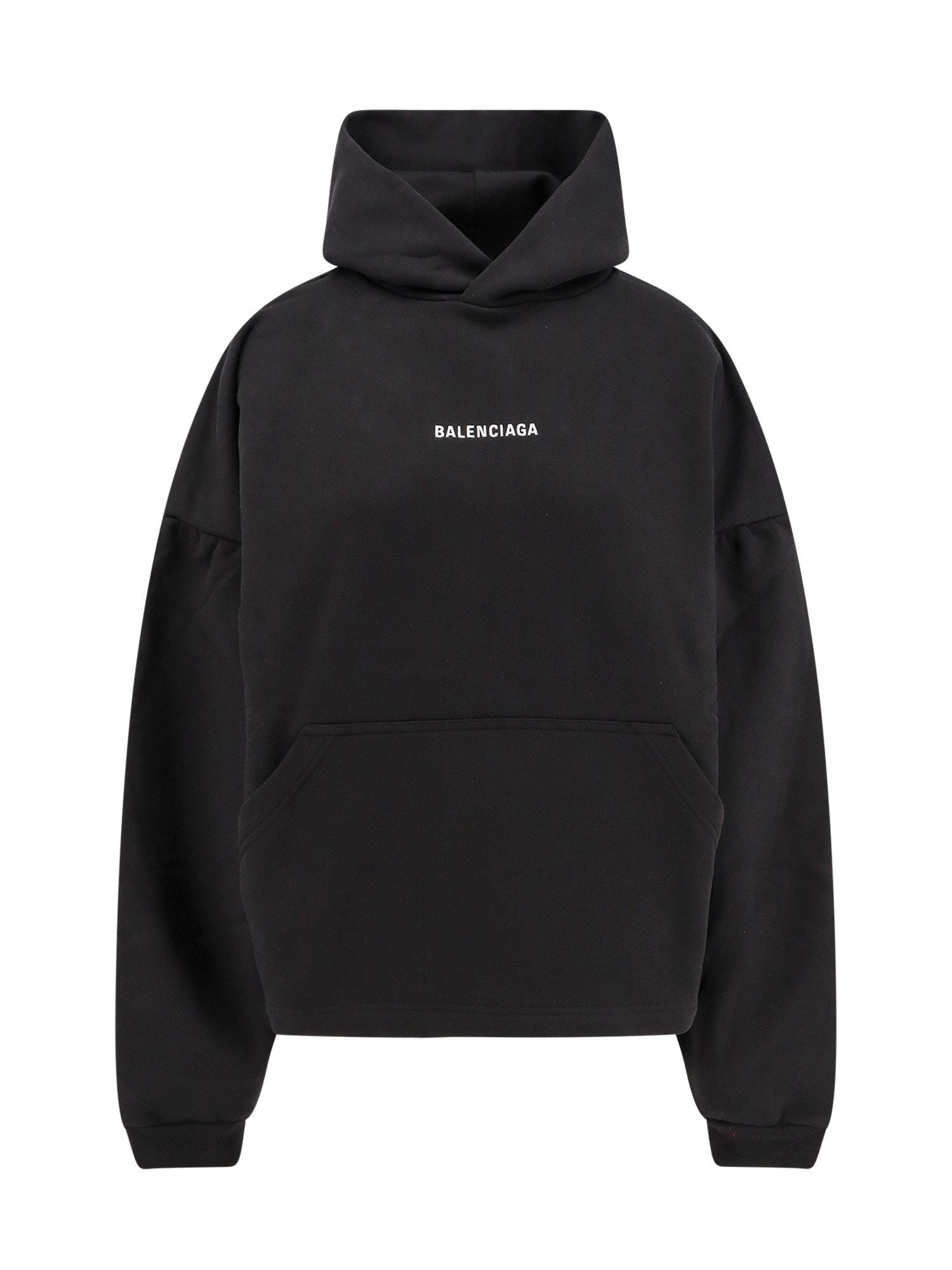 balenciaga logos hoodie