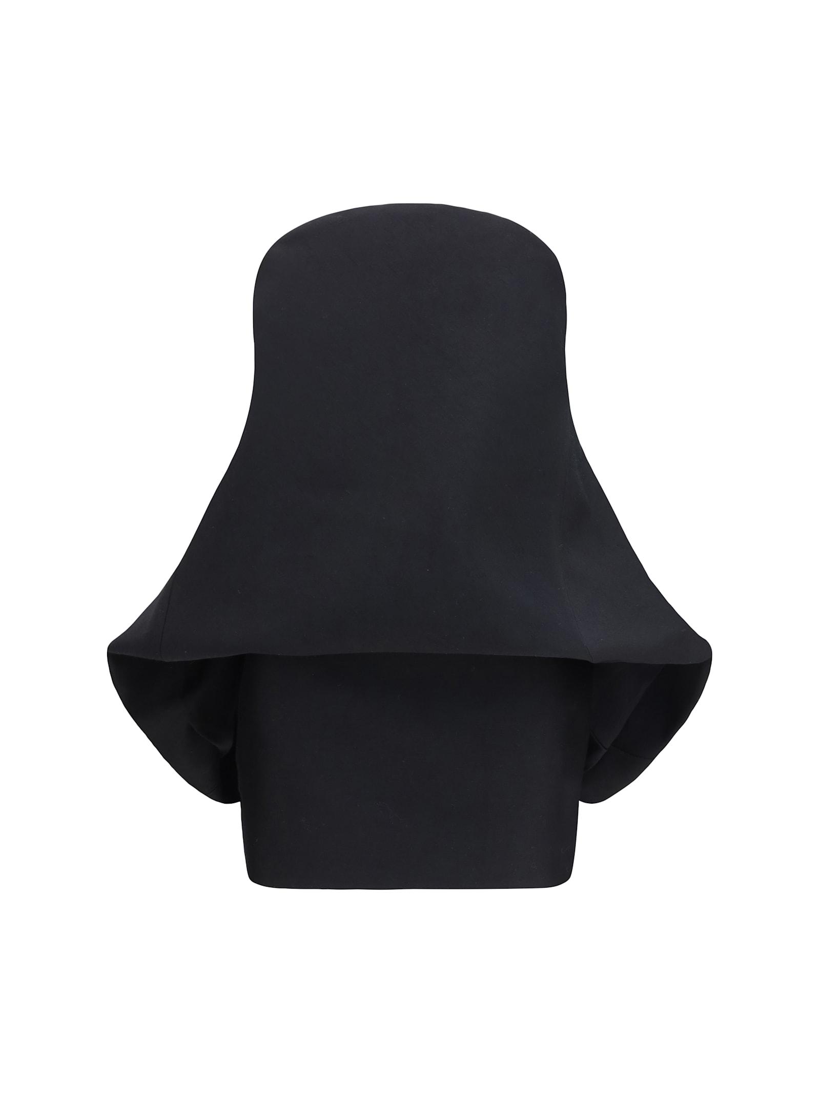 balenciaga mini balloon dress