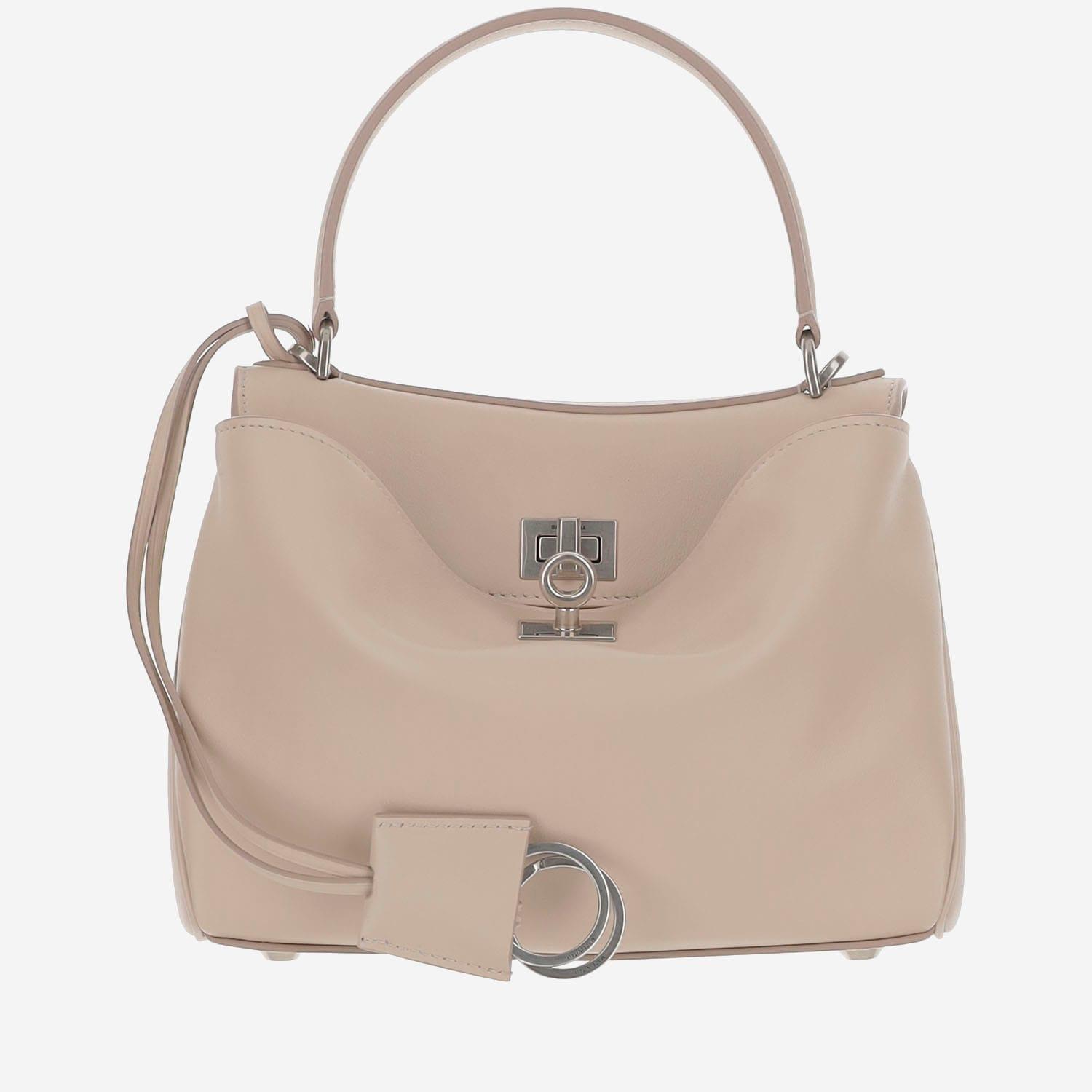 balenciaga mini rodeo leather bag