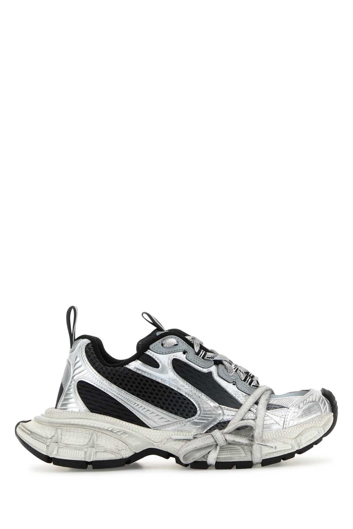balenciaga multicolor mesh and rubber 3xl gradient sneakers