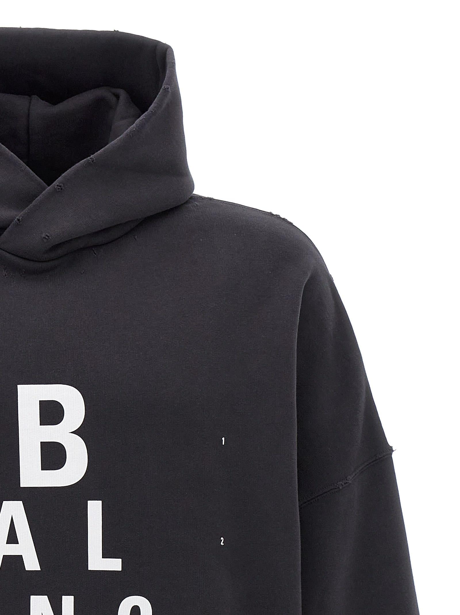 balenciaga optical hoodie