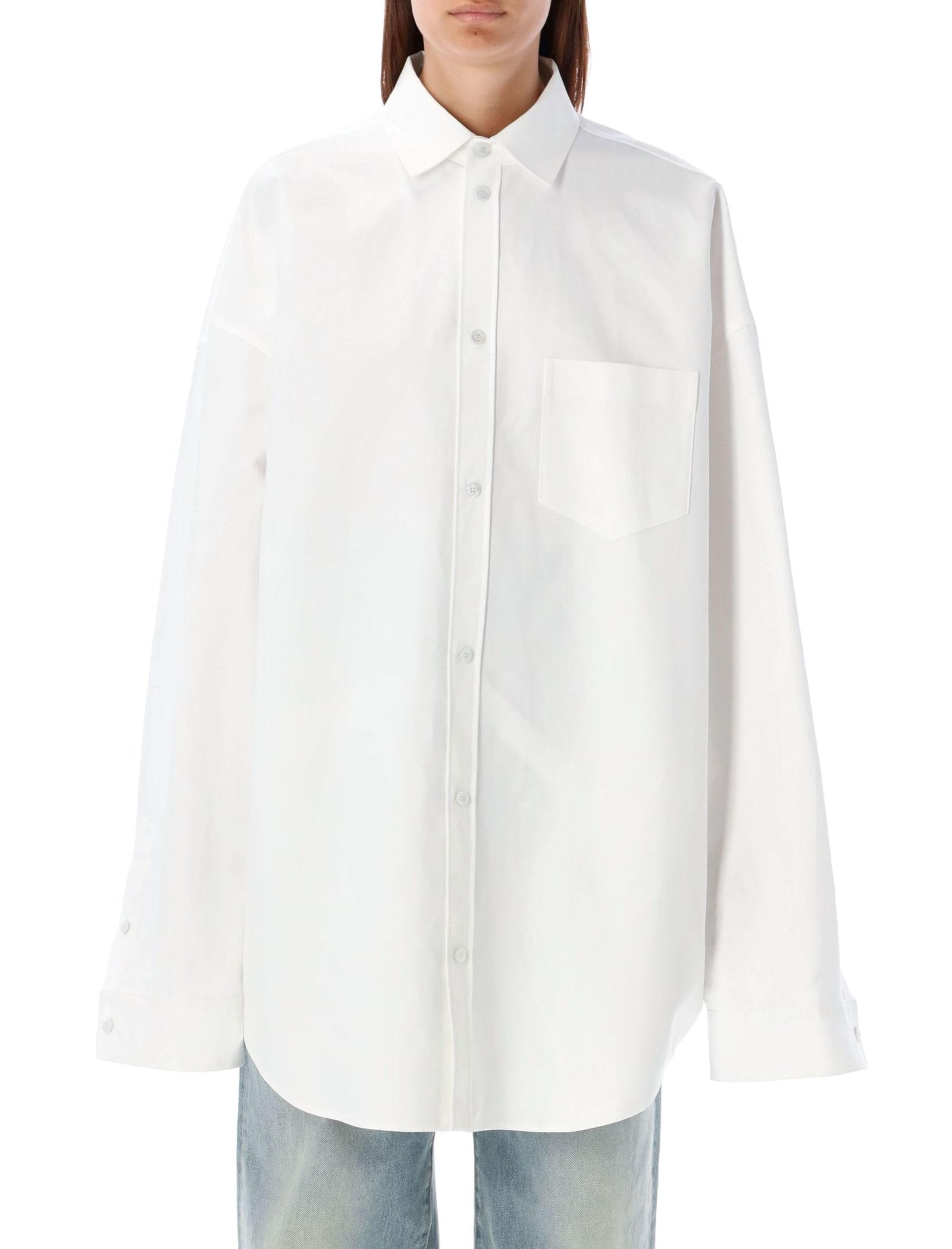 balenciaga overshirt dress