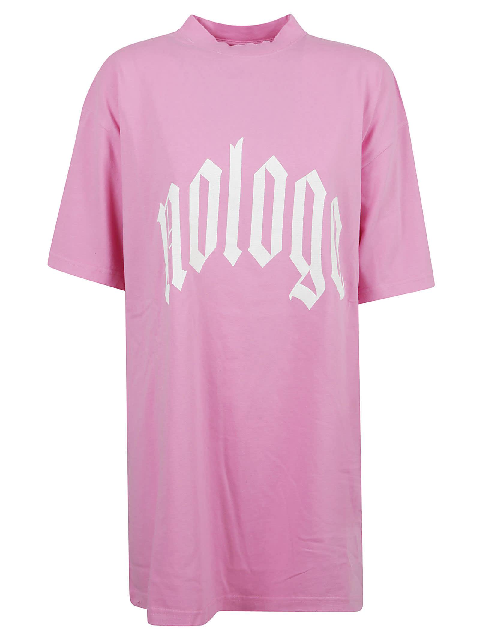 balenciaga oversized logo t-shirt