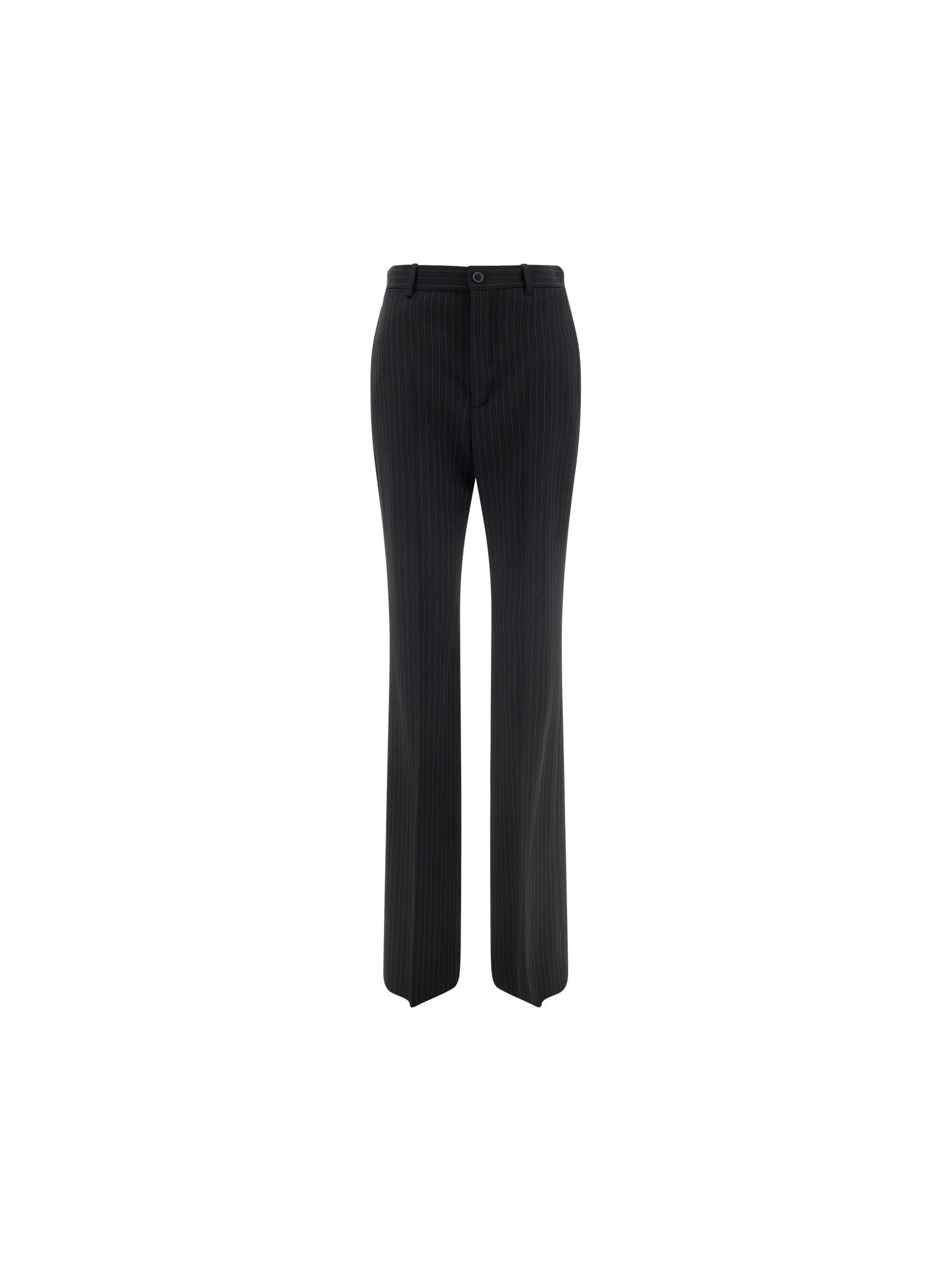 balenciaga pleat front trousers