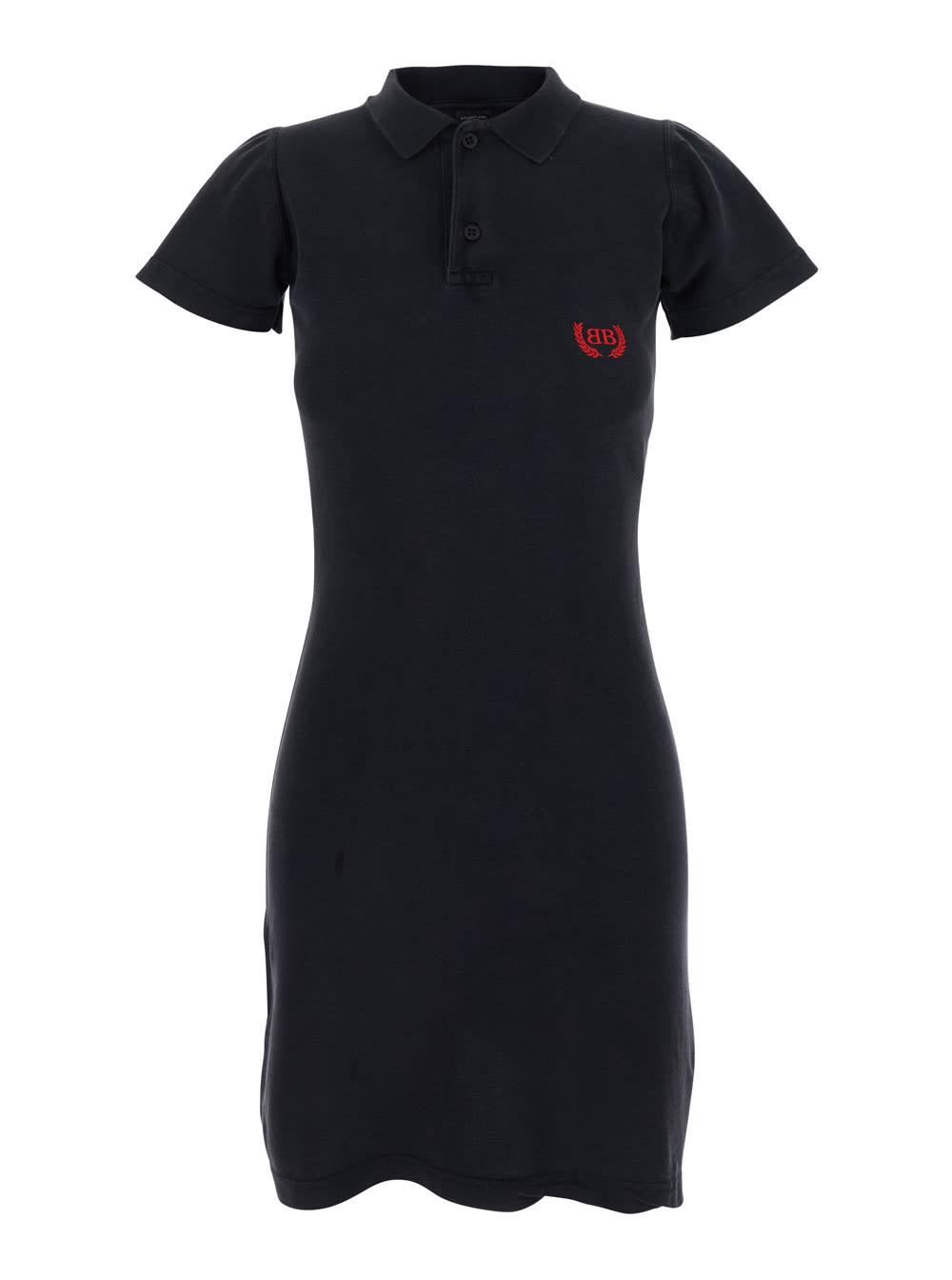 balenciaga polo dress