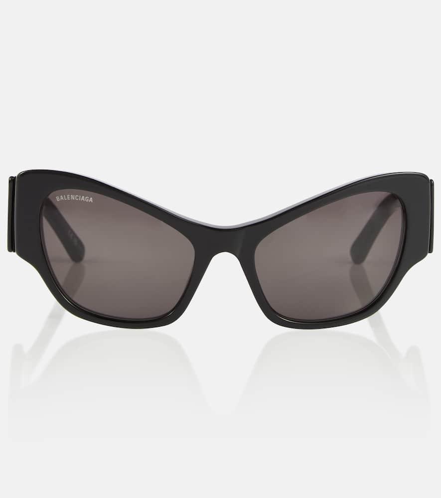 balenciaga rectangular acetate sunglasses