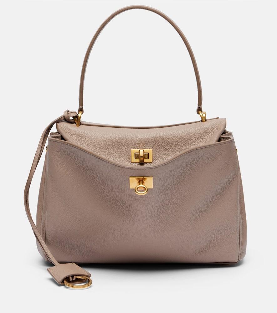 balenciaga rodeo small leather shoulder bag