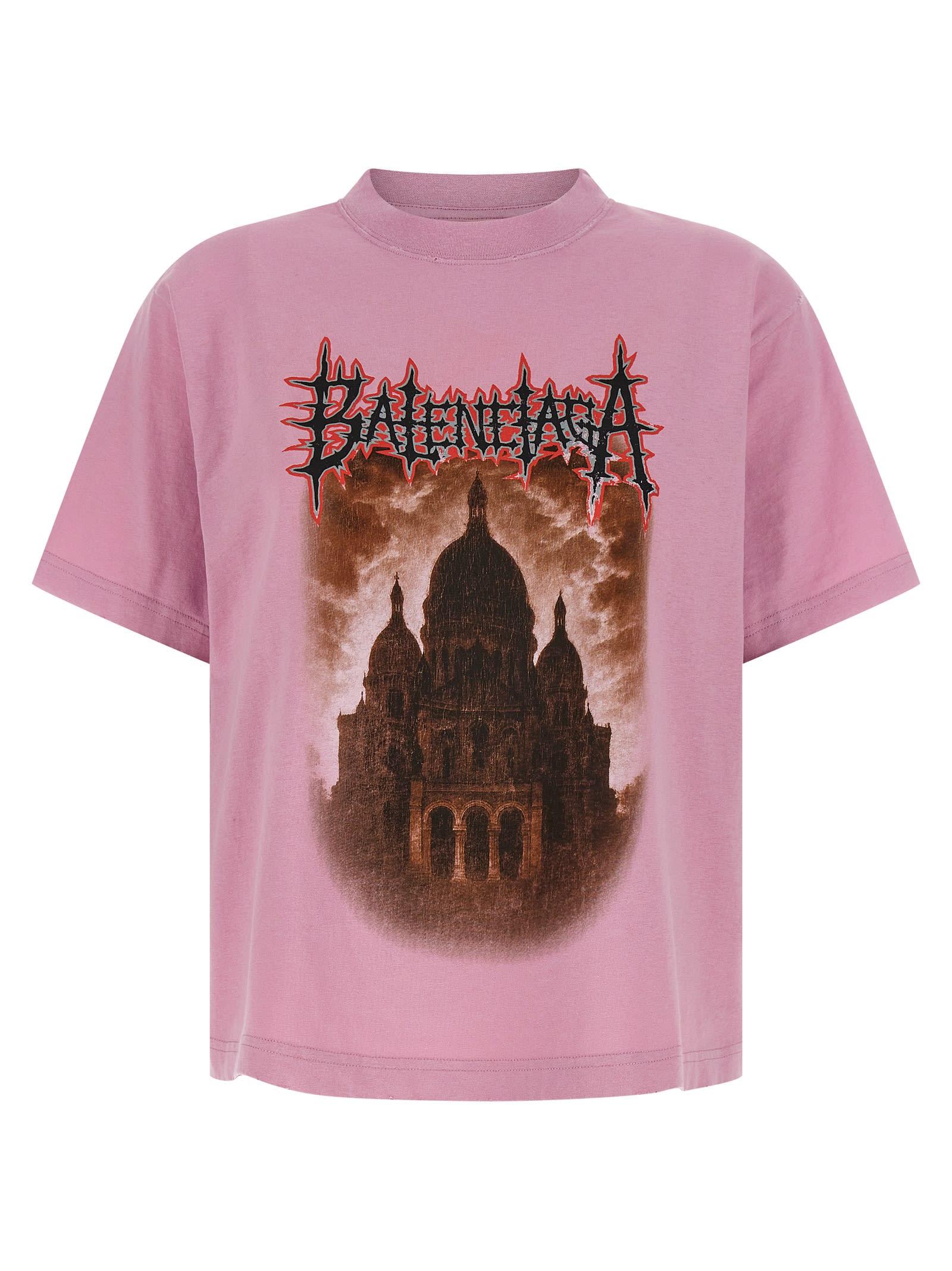 balenciaga sacré c ur t-shirt