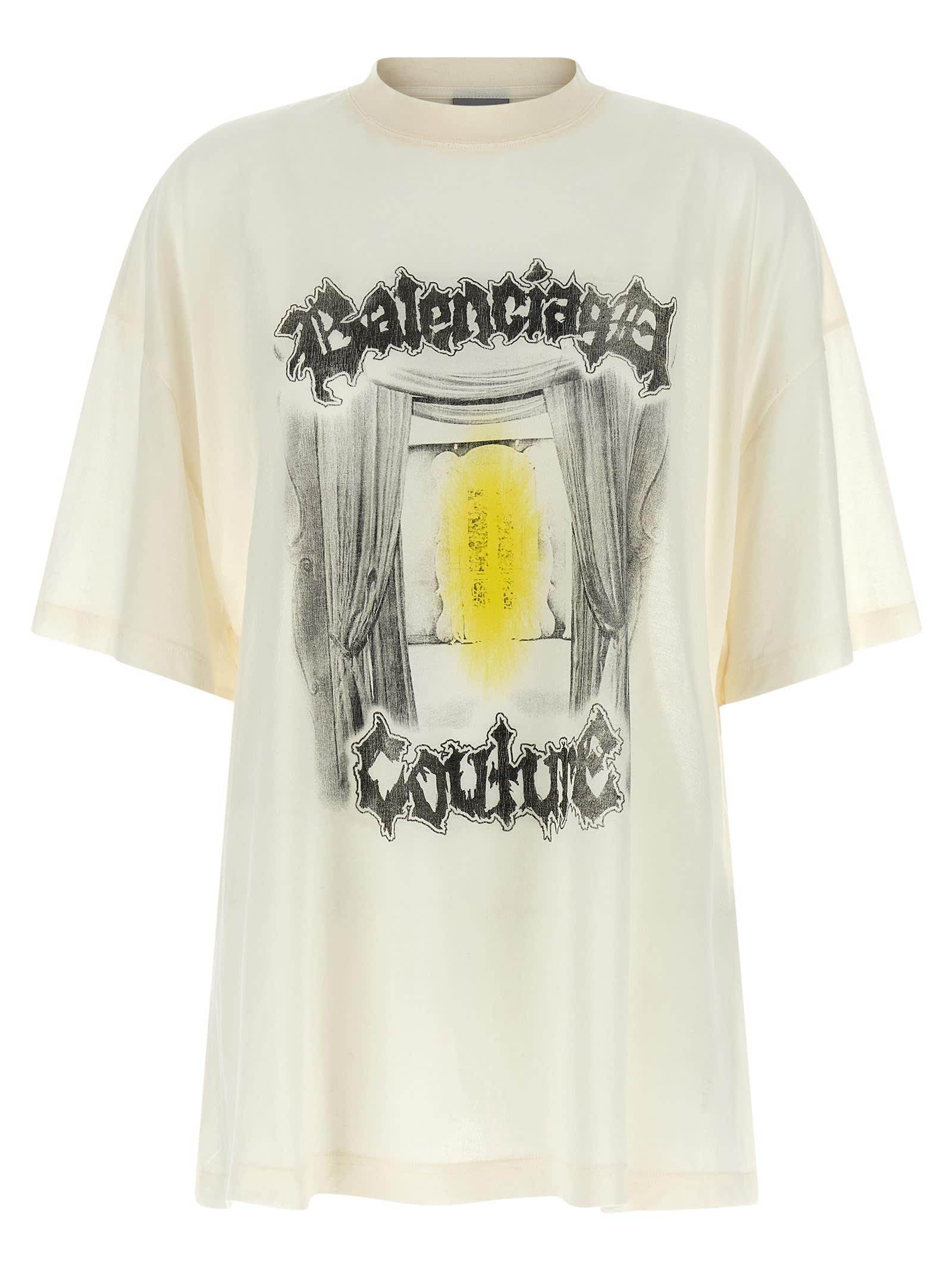 balenciaga shaped salon de couture t-shirt